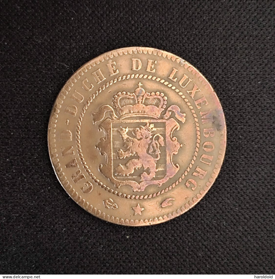 LUXEMBOURG - 5 CENTS 1855 - Luxemburg