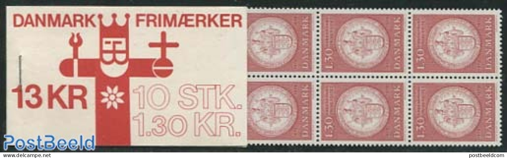 Denmark 1979 University Booklet, Mint NH, Science - Education - Stamp Booklets - Nuovi