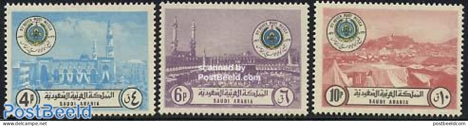 Saudi Arabia 1973 National Jamboree 3v, Mint NH, Sport - Scouting - Arabie Saoudite