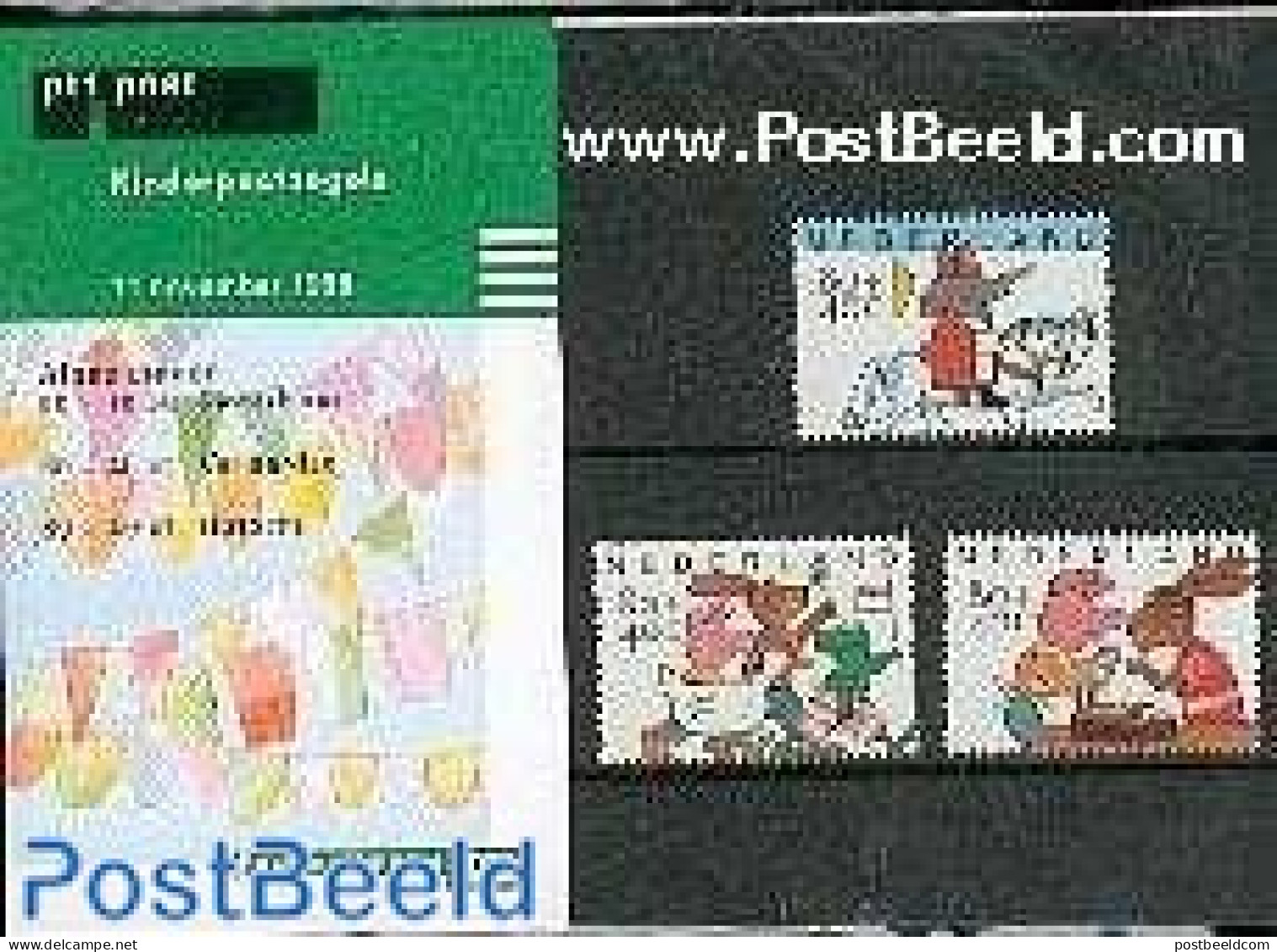 Netherlands 1998 Child Welfare, Presentation Pack 199, Mint NH - Ungebraucht