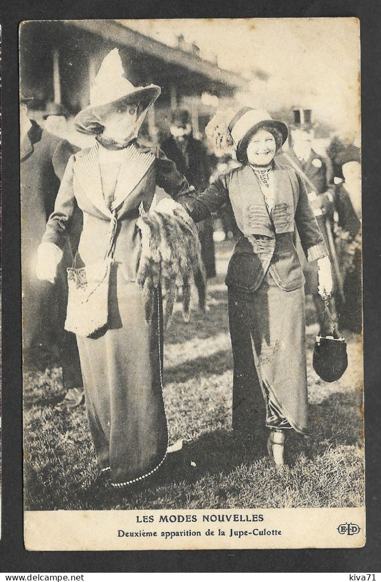 "  Deuxième Apparition De La Jupe-Culotte  "   1911 - Mode