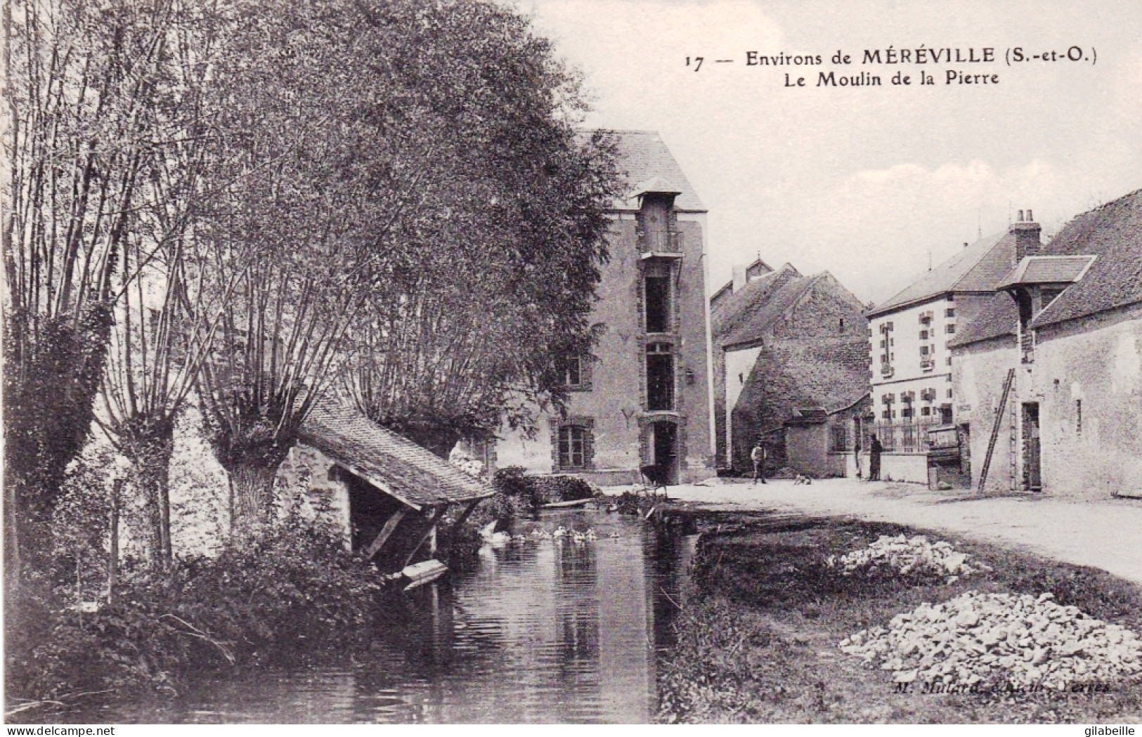 91 - Essonne - Environs De MEREVILLE - Le Moulin De La Pierre - Lavoir - Mereville
