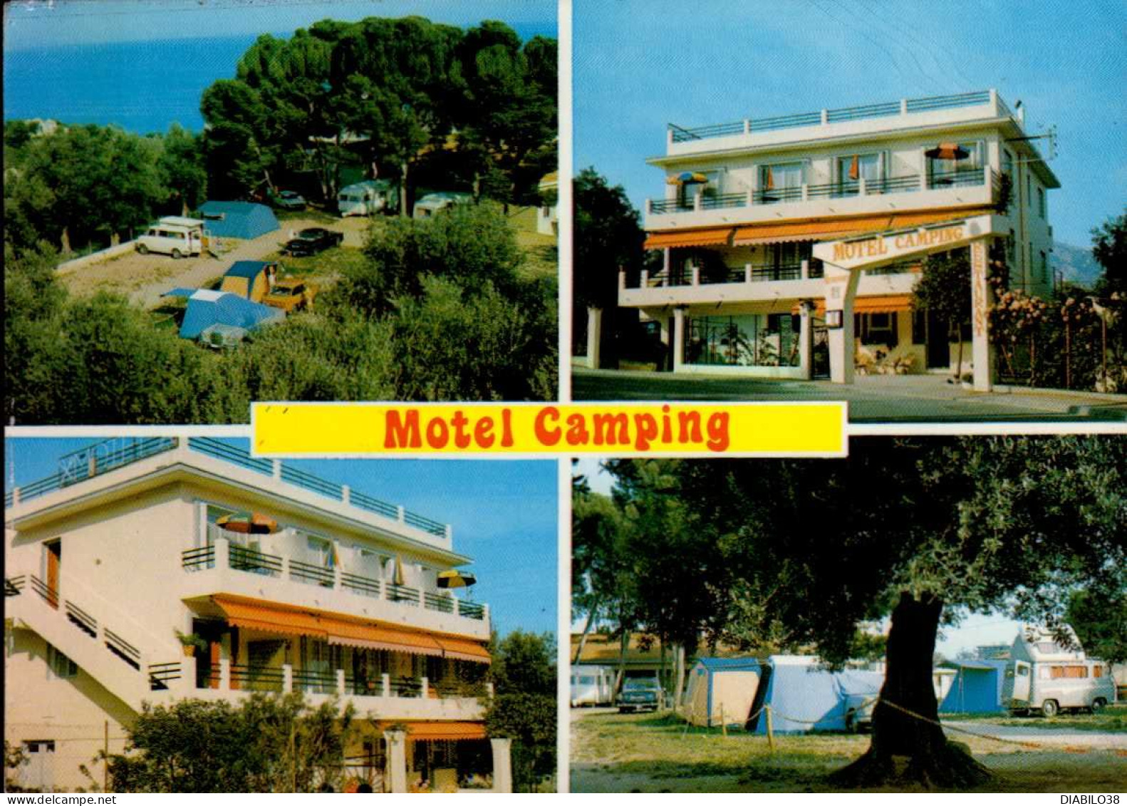 ROQUEBRUNE-CAP-MARTIN   ( ALPES MARITIMES )   HOTEL - CAMPING -RESYAURANT " LA TORACA " - Roquebrune-Cap-Martin