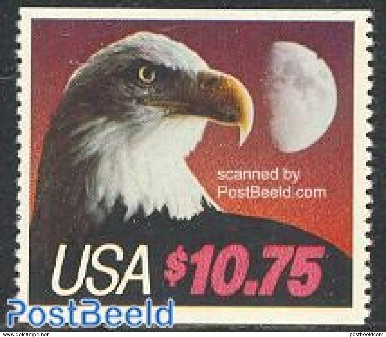 United States Of America 1985 Eagle 1v, 2 Sides Perforated, Mint NH, Nature - Birds - Birds Of Prey - Nuovi