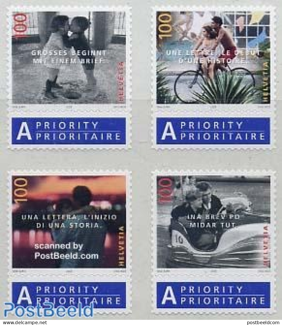 Switzerland 2005 Definitives 4v S-a, Mint NH, Sport - Various - Cycling - Fairs - Nuevos