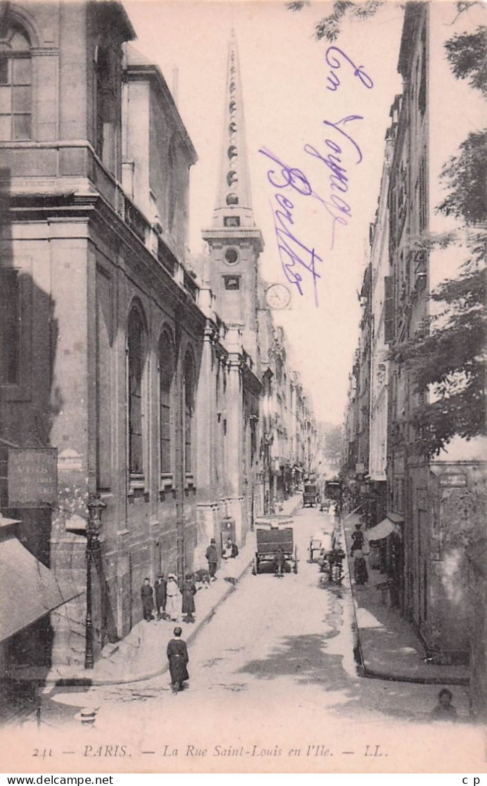 Paris - Ile Saint Louis  -  CPA °J - Arrondissement: 03