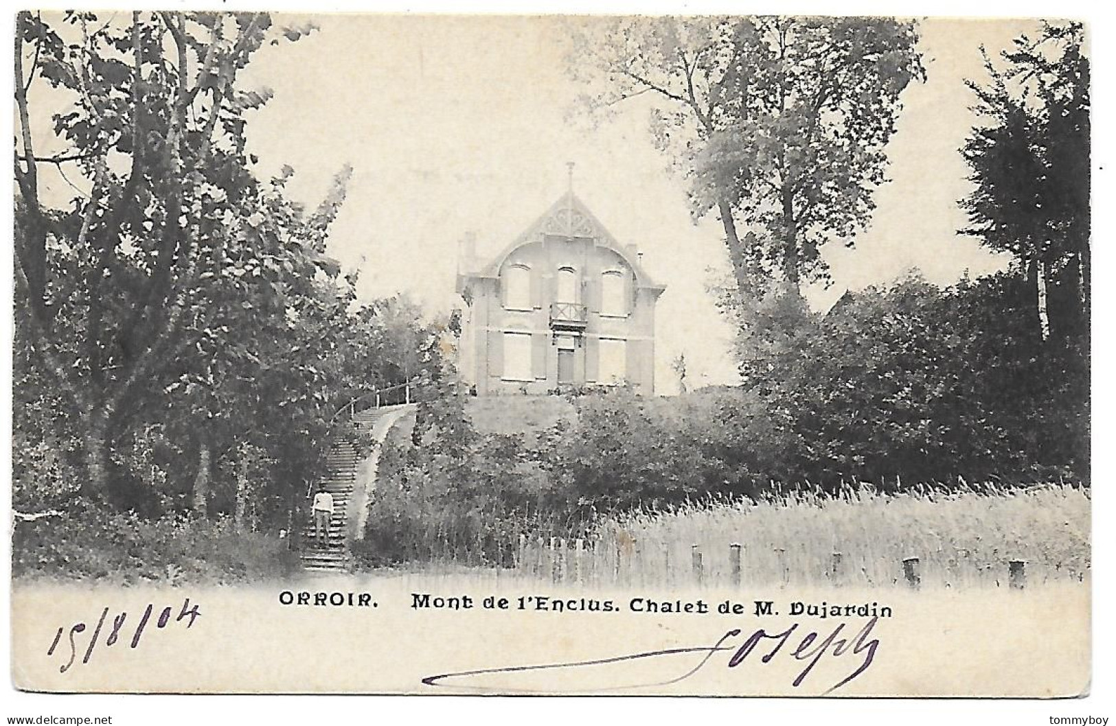 CPA Orroir, Chalet De M. Dujardin - Mont-de-l'Enclus