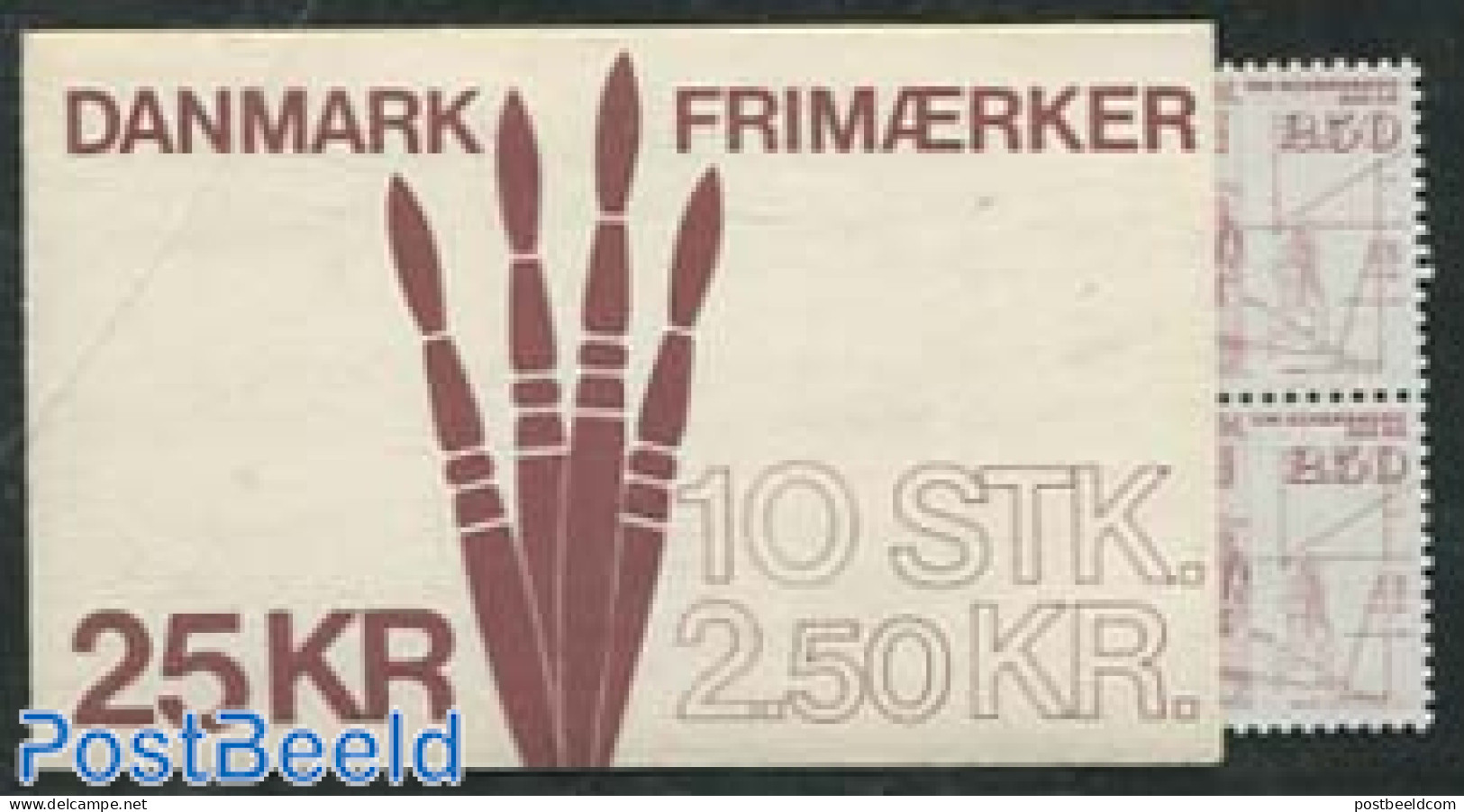 Denmark 1983 C.W. Eckersberg Booklet, Mint NH, Stamp Booklets - Art - Paintings - Neufs