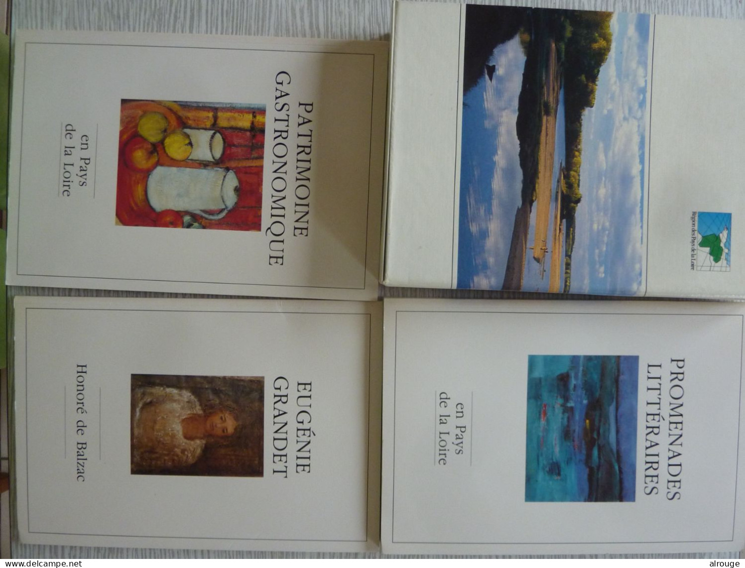 Pays De La Loire Coffret 3 Livres: Patrimoine Gastronomique + Eugénie Grandet + Promenades Littéraires - Pays De Loire