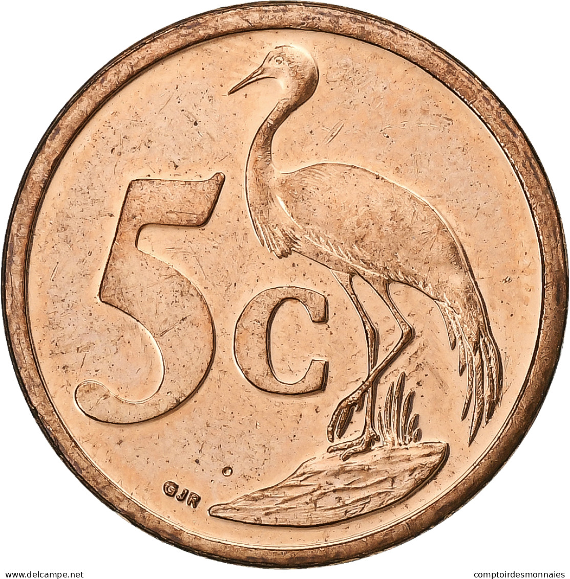 Afrique Du Sud, 5 Cents, 2008, Pretoria, Cuivre Plaqué Acier, SUP+, KM:440 - Südafrika