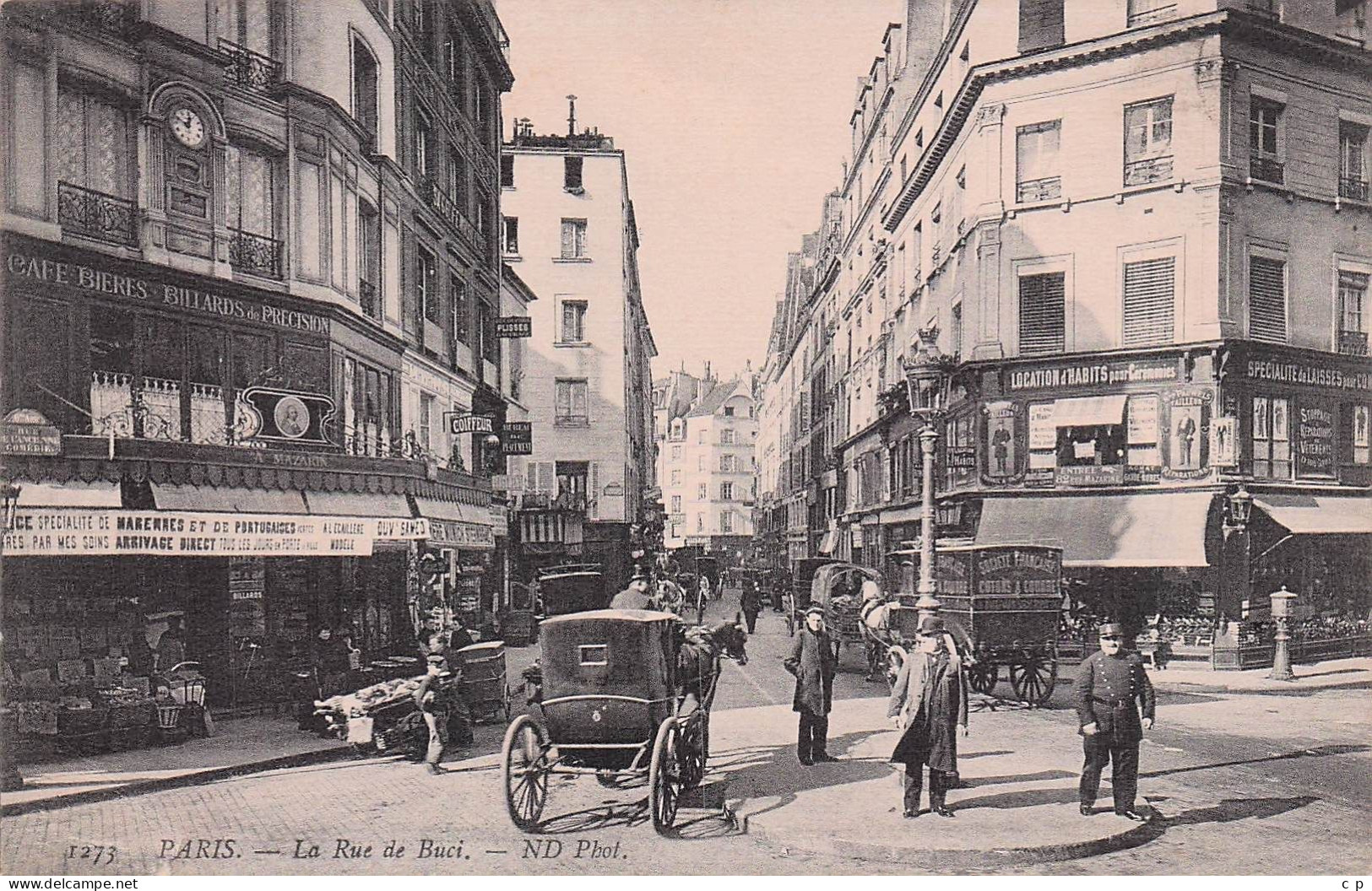 Paris - Rue De Bucci   -  CPA °J - Arrondissement: 08