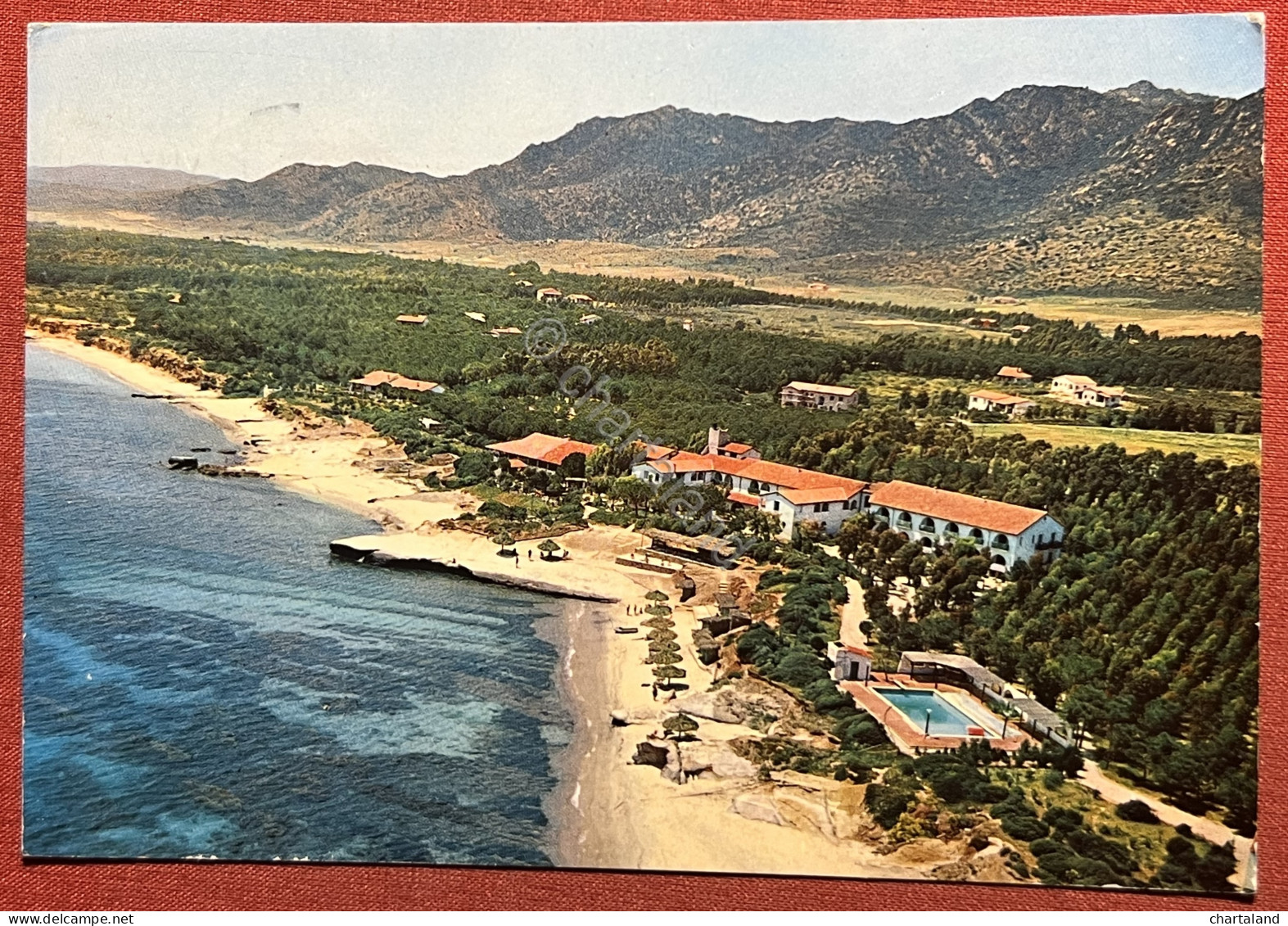 Cartolina - Santa Margherita Di Pula ( Cagliari ) - Hotel Is Morus - 1975 - Cagliari