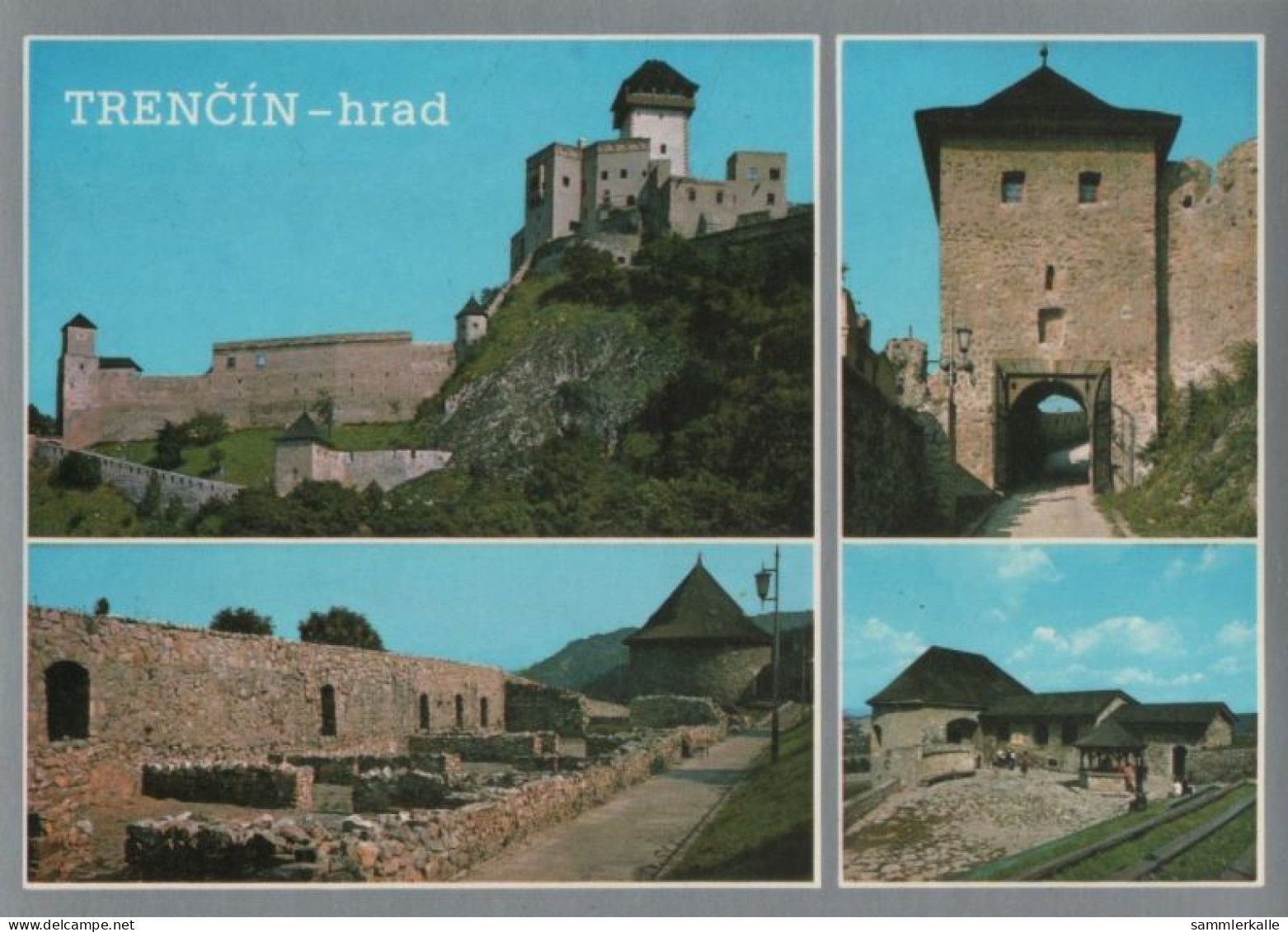 91874 - Slowakei - Trencin - Mit 4 Bildern - Ca. 1980 - Slovaquie