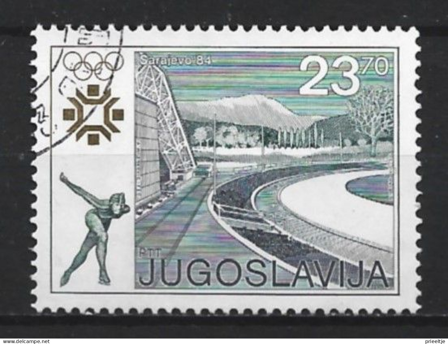 Yugoslavia 1983 Ol. Winter Games Sarajevo 84  Y.T. 1895 (0) - Used Stamps