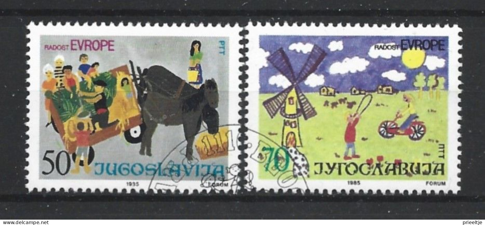 Yugoslavia 1985 Children's Drawings Y.T. 2005/2006 (0) - Gebruikt