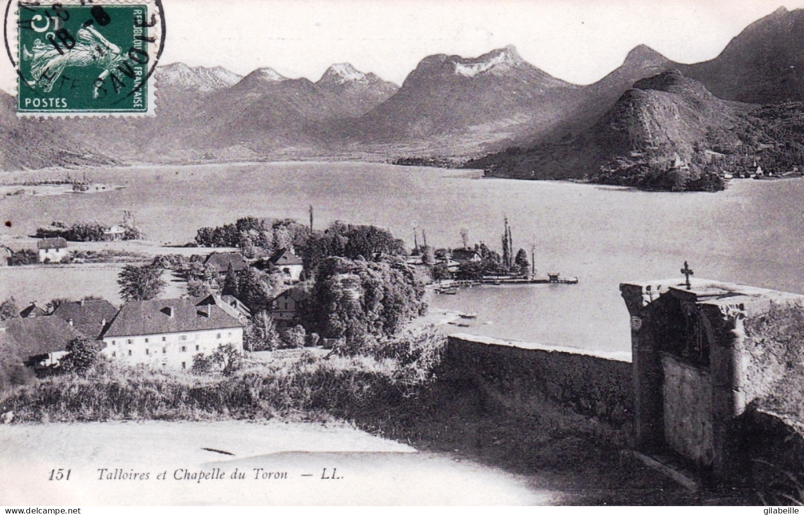 74 - Haute Savoie -  TALLOIRES Et Chapelle Du Toron - Talloires