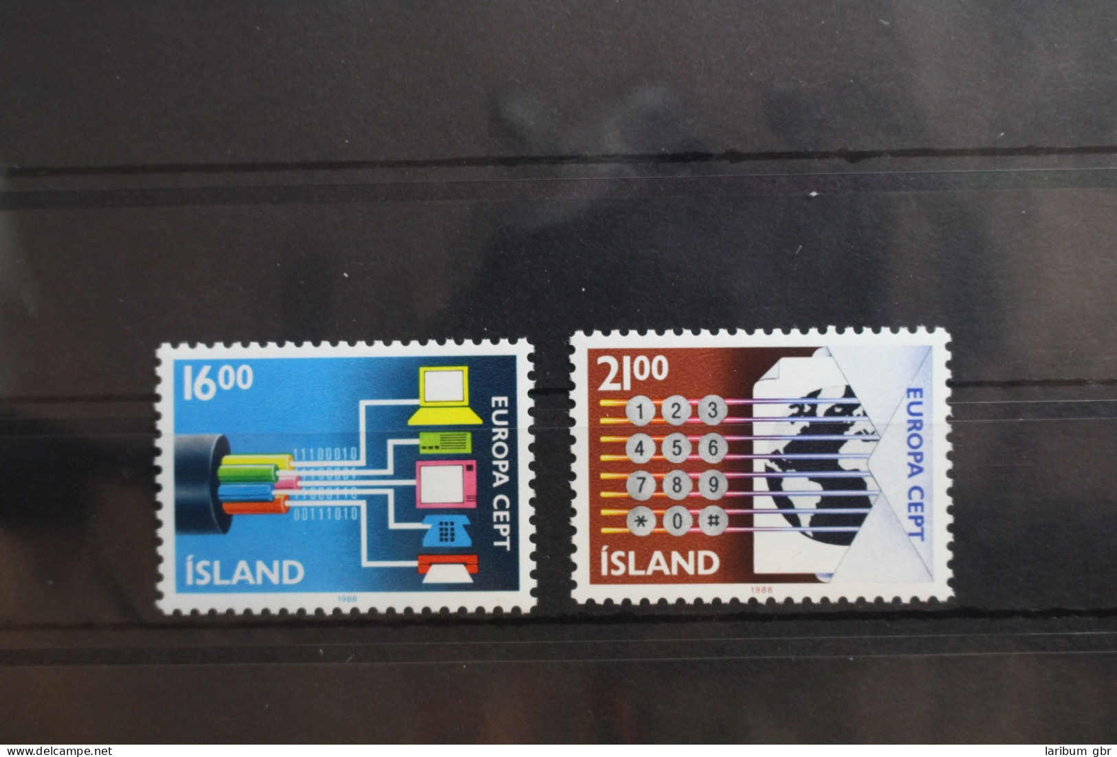 Island 682-683 Postfrisch #SM898 - Andere & Zonder Classificatie