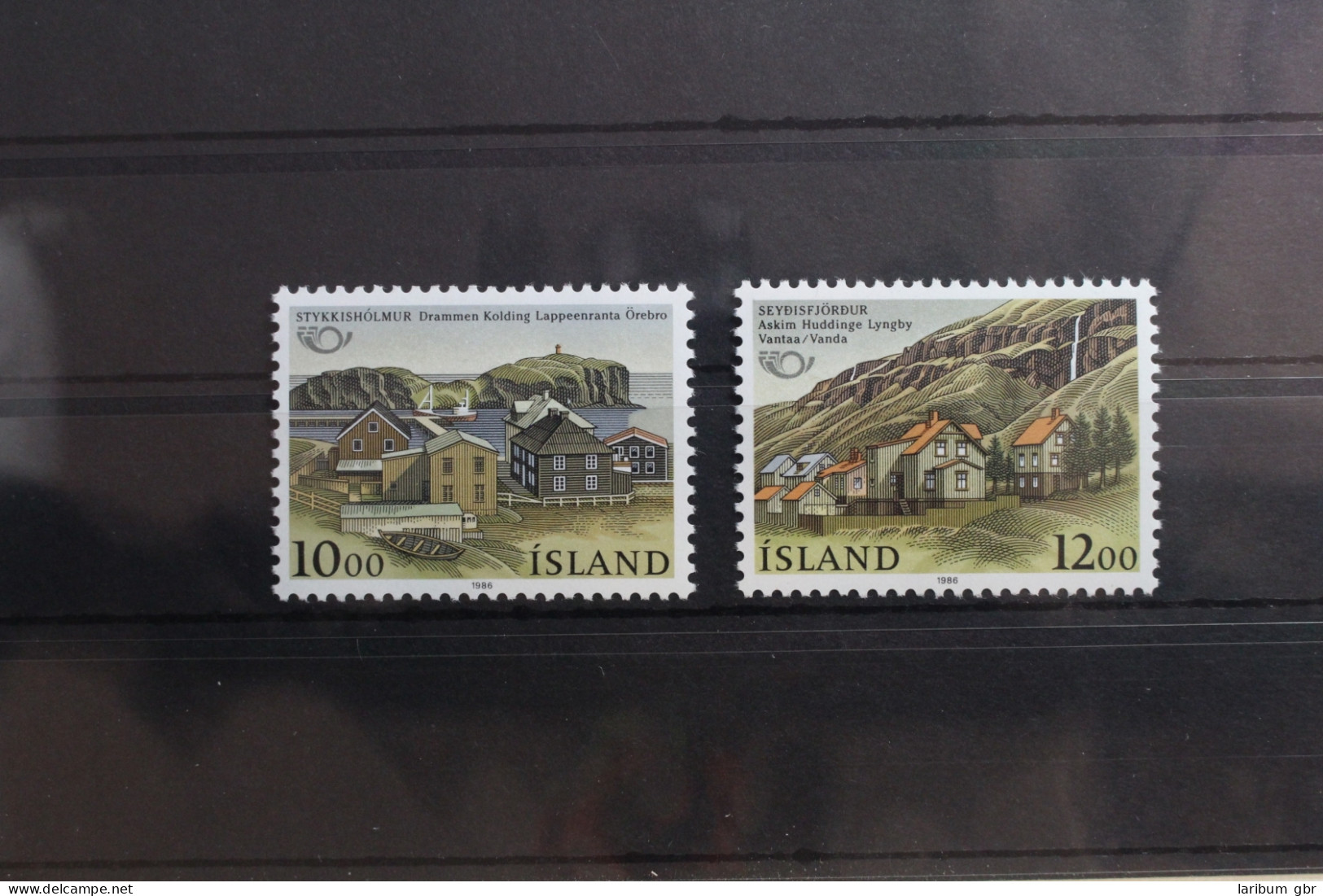 Island 650-651 Postfrisch #SM914 - Andere & Zonder Classificatie