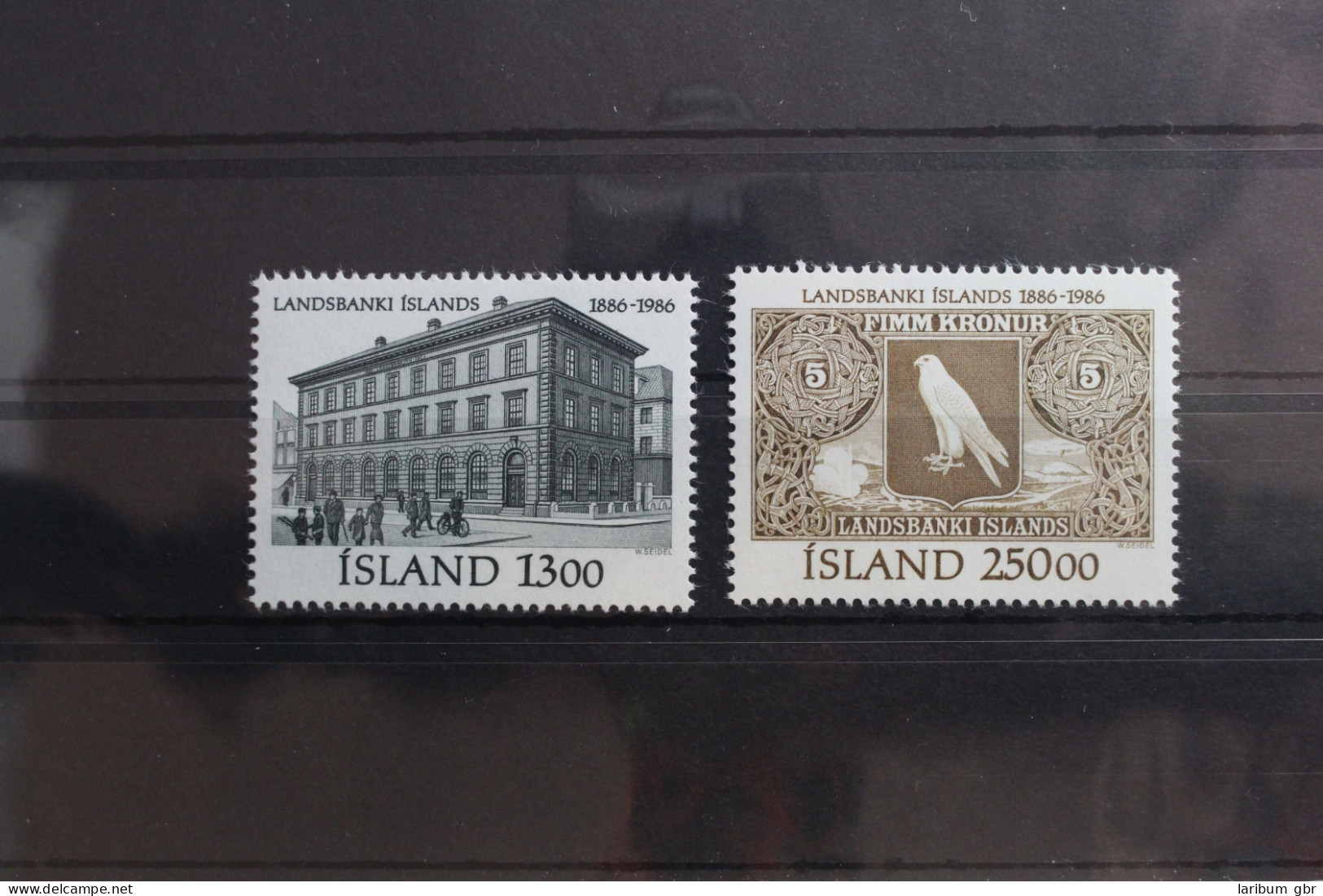 Island 652-653 Postfrisch #SM913 - Sonstige & Ohne Zuordnung