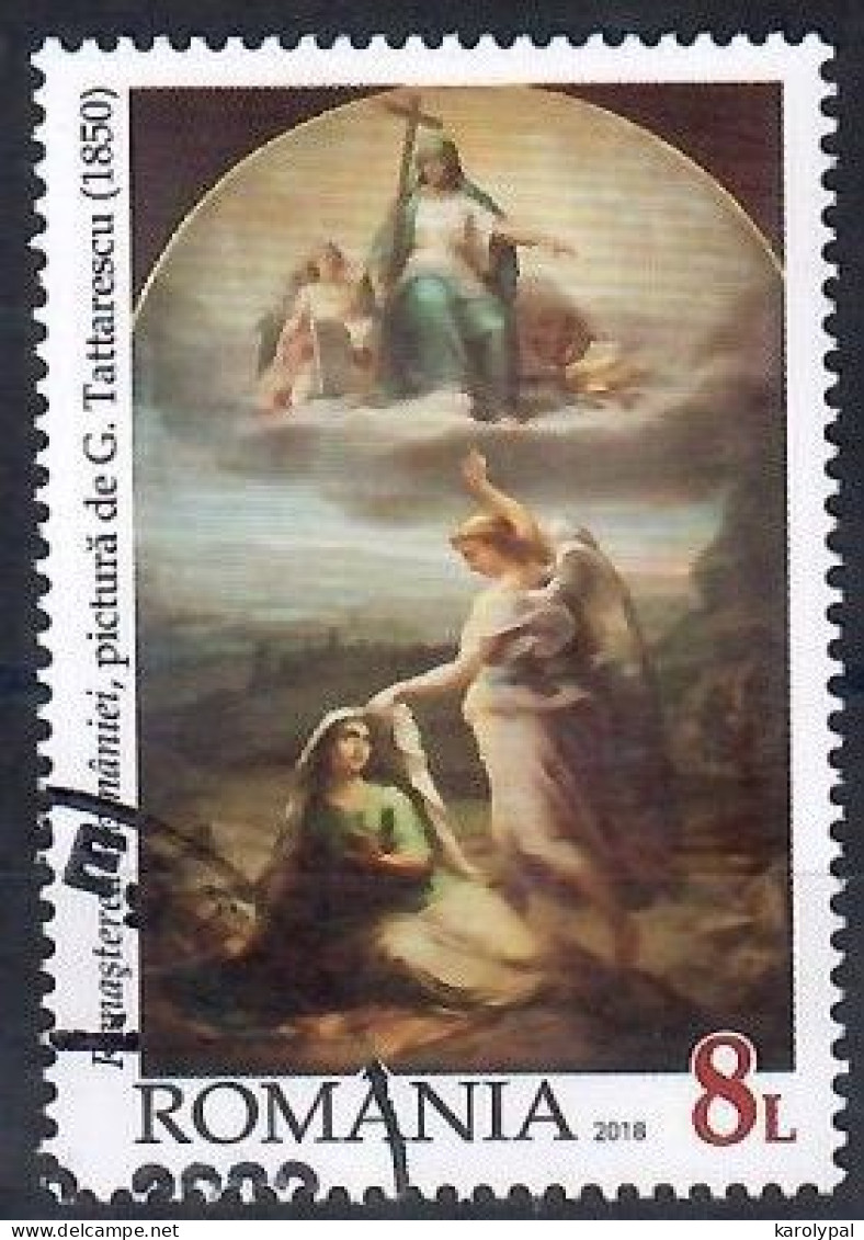 Romania, 2018, USED,   The Romanian Renaissance, Gheorghe Tattarescu (1850),  Mi. Nr. 7340 - Used Stamps