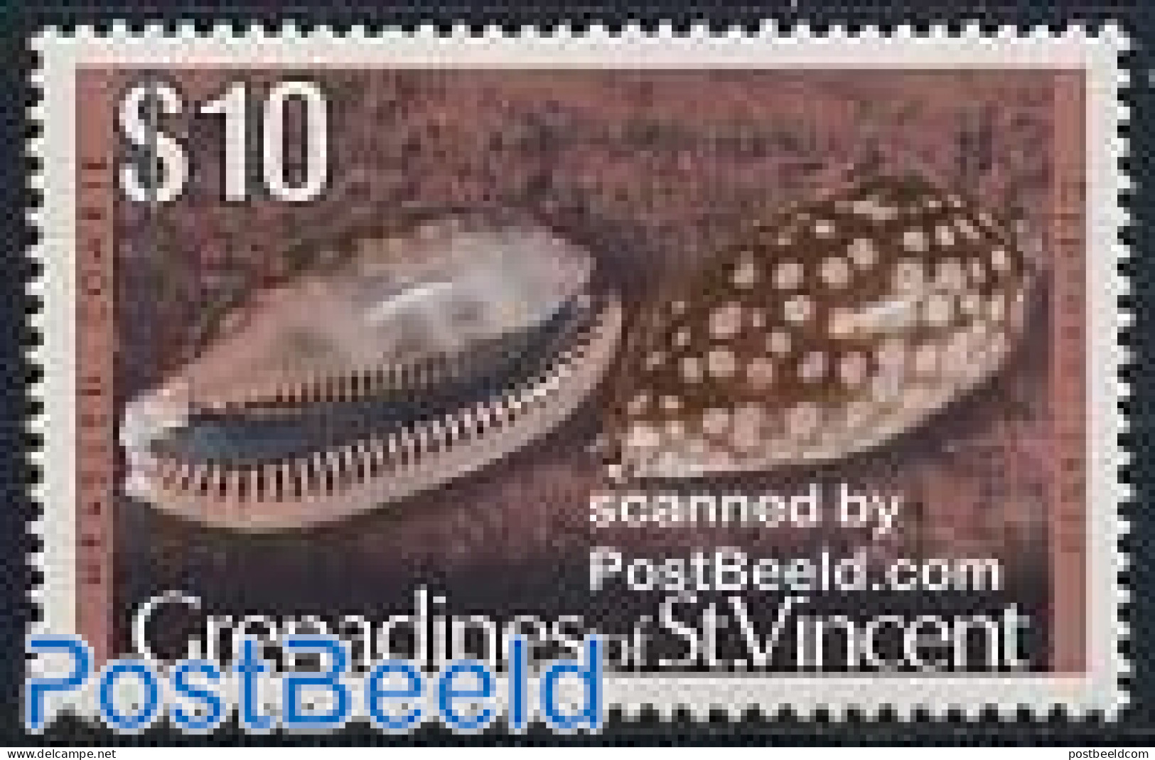 Saint Vincent & The Grenadines 1976 Shell 1v, Unused (hinged), Nature - Shells & Crustaceans - Marine Life