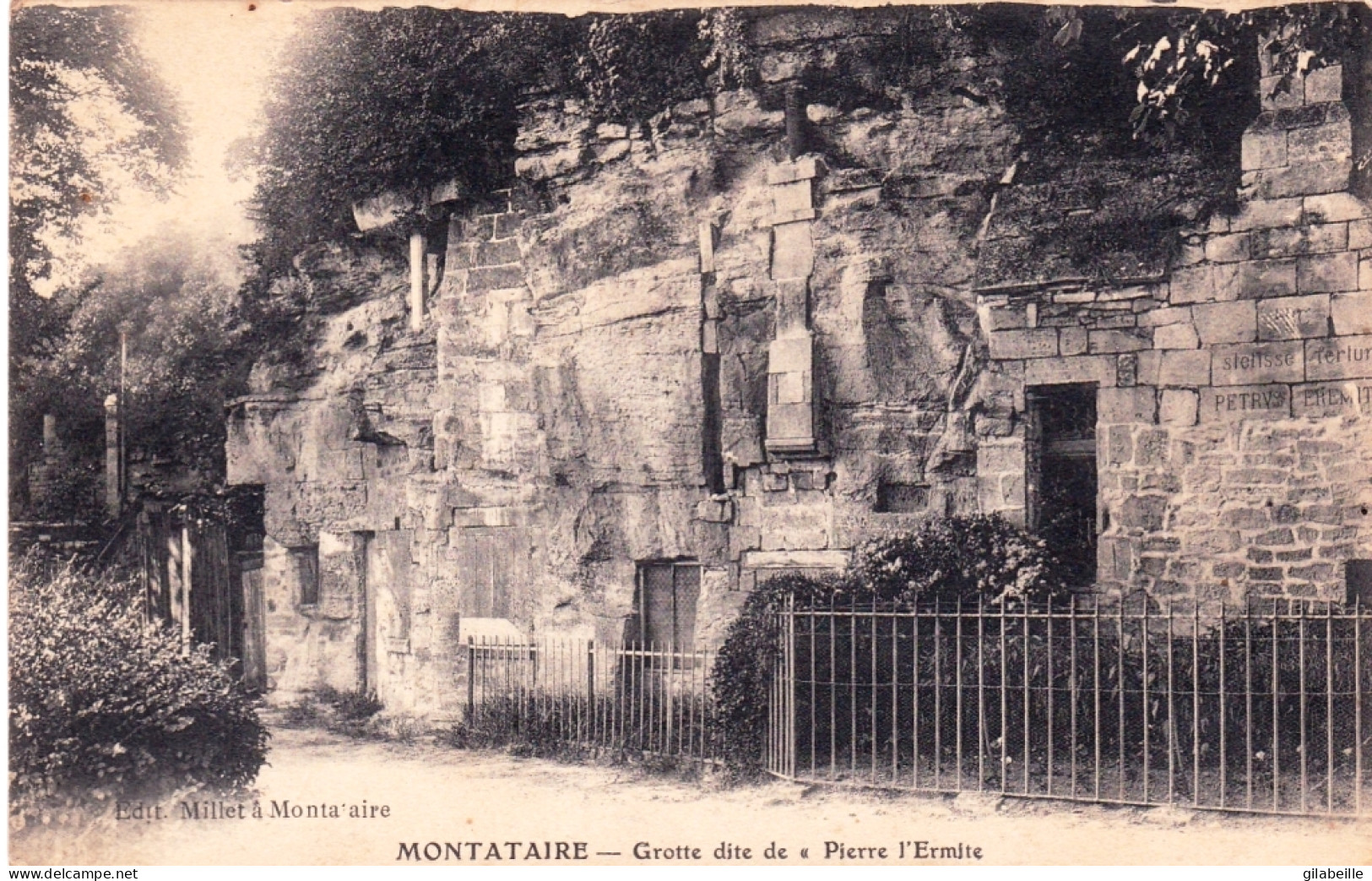 60 - Oise -  MONTATAIRE - Grotte Dite De Pierre L Ermite - Montataire