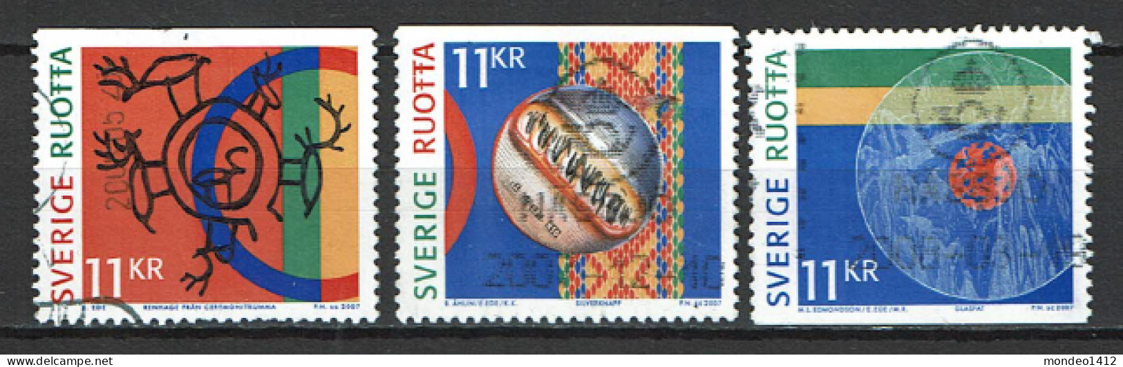 Sweden 2007 - Culture Des Samis En Laponie, Sami Culture - Used - Used Stamps