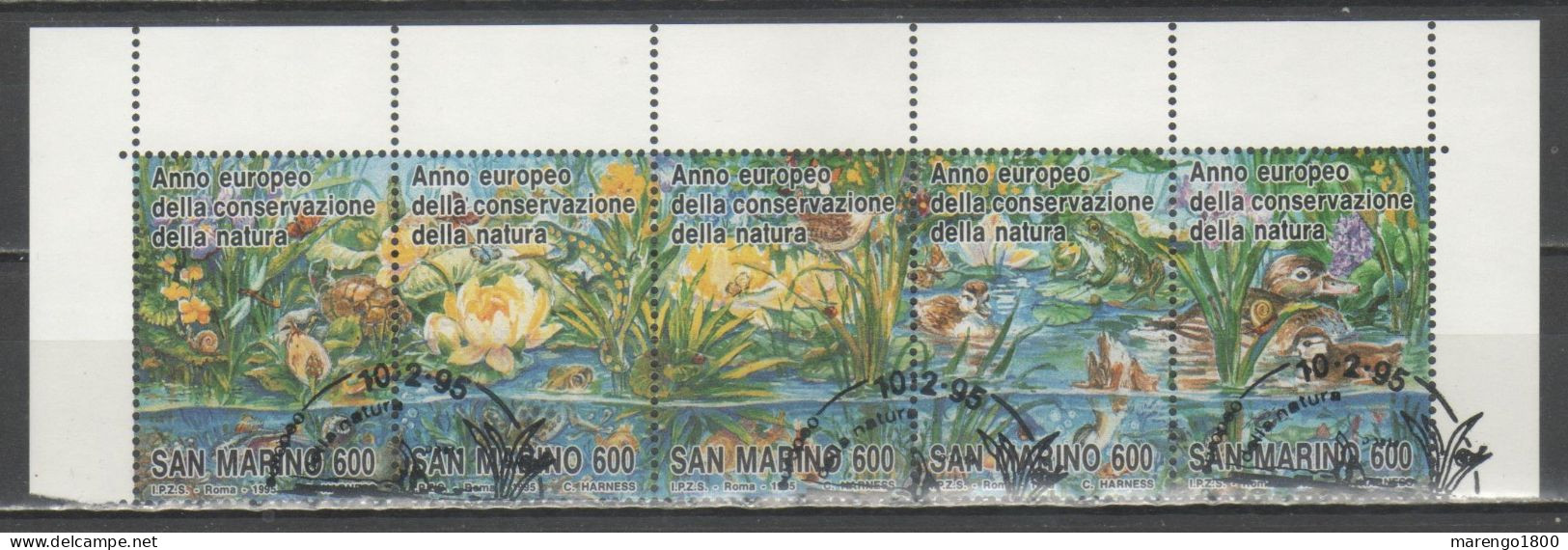 San Marino 1995 - Anno Natura Striscia           (g9637) - Nuovi