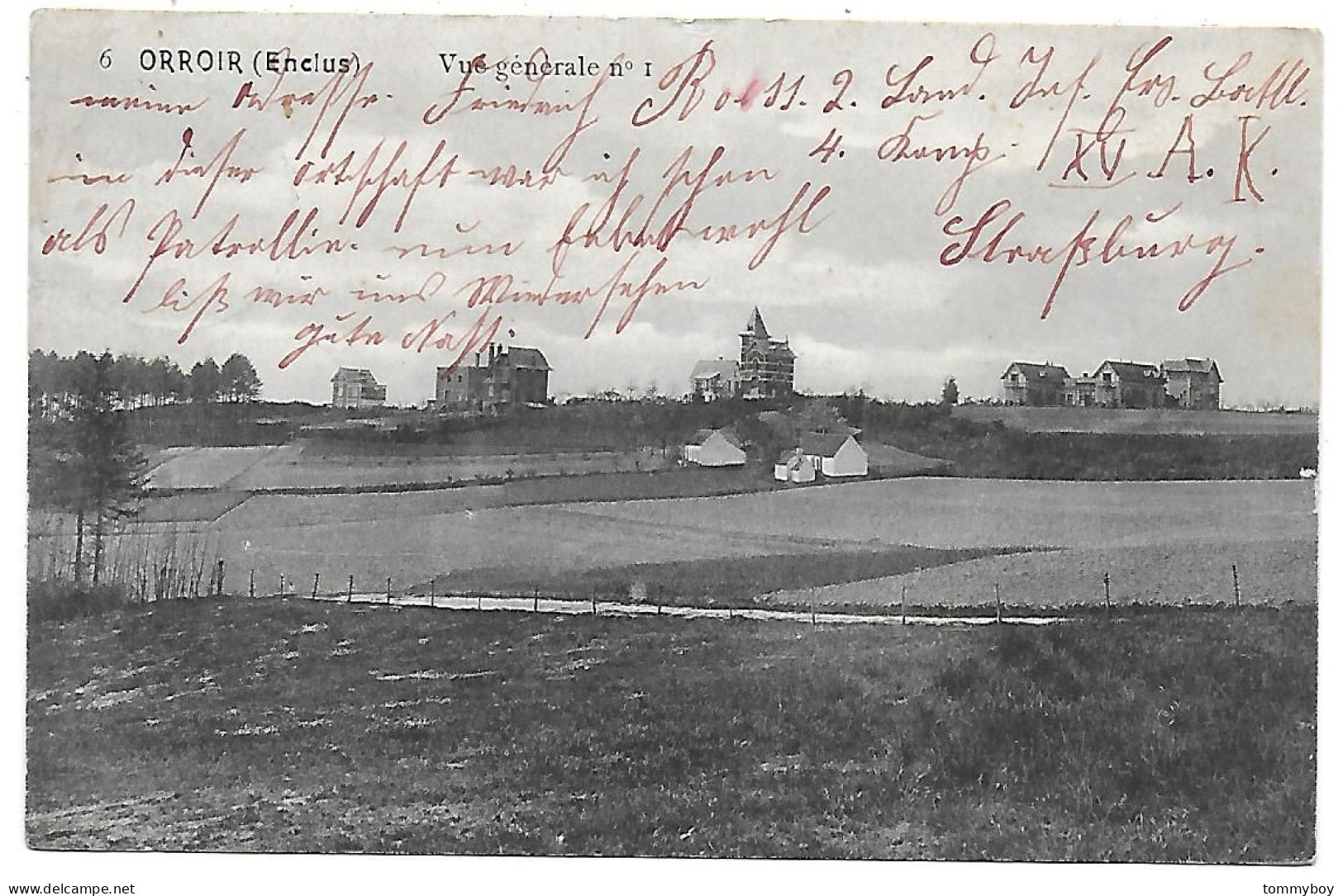 CPA Orroir, Vue Générale No 1 - Mont-de-l'Enclus