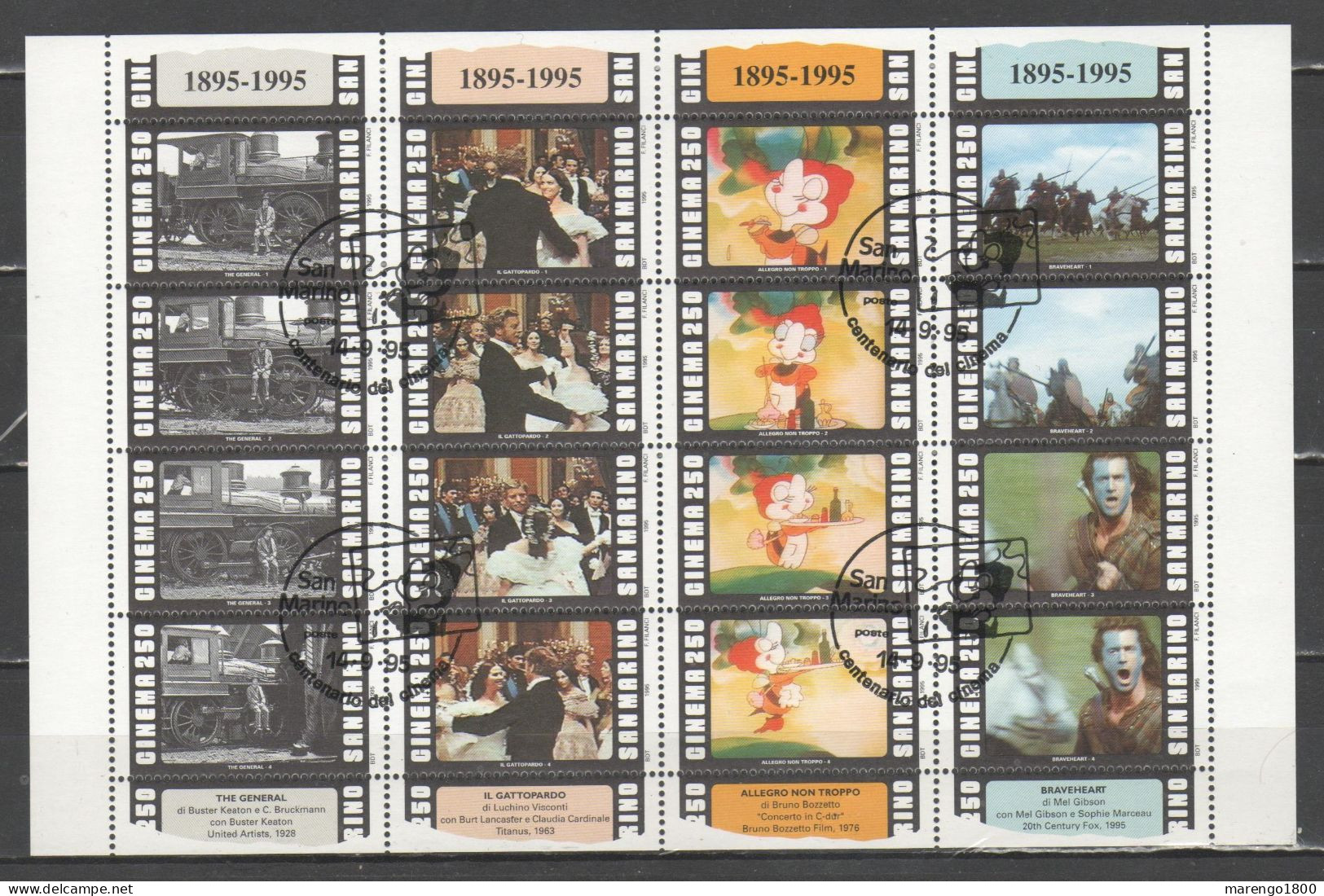 San Marino 1995 - Cinema Bf           (g9639) - Neufs