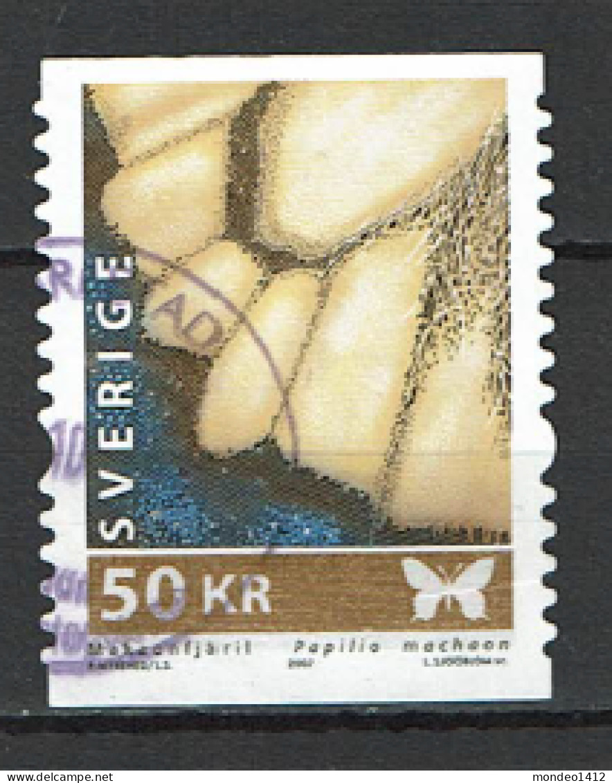 Sweden 2007 - Papillon - Used - Oblitérés