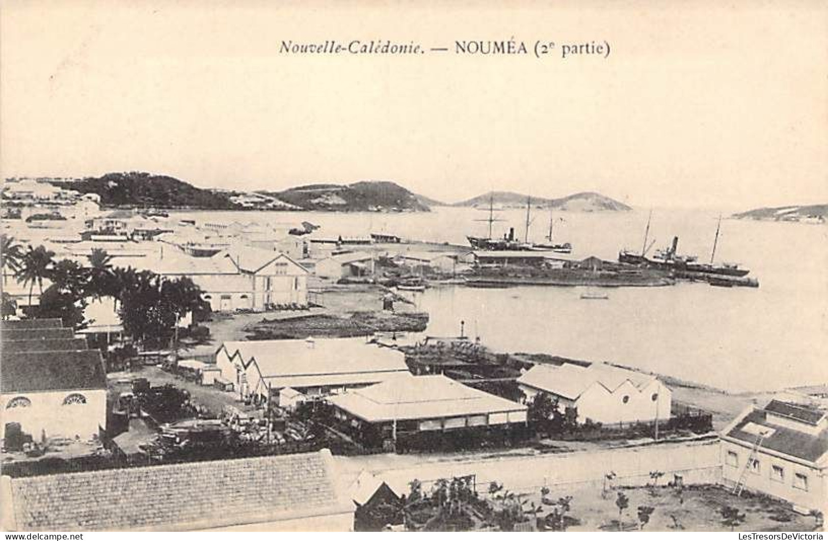 Nouvelle Calédonie - Nouméa - 2e Partie - Bateau  Port - Mer  -  Carte Postale Ancienne - Nieuw-Caledonië