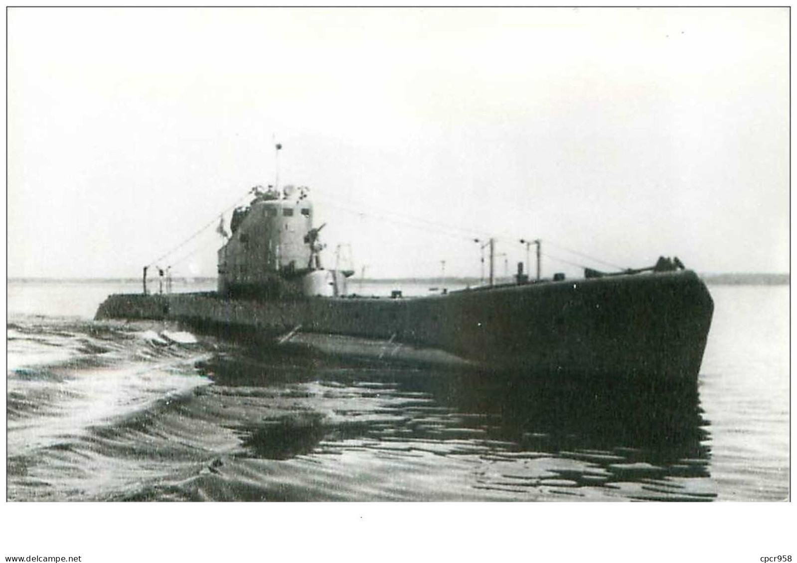 BATEAU.RUSSIE.GUERRE.CP PHOTO.n°16994.SOUS MARIN RUS 979 - Unterseeboote