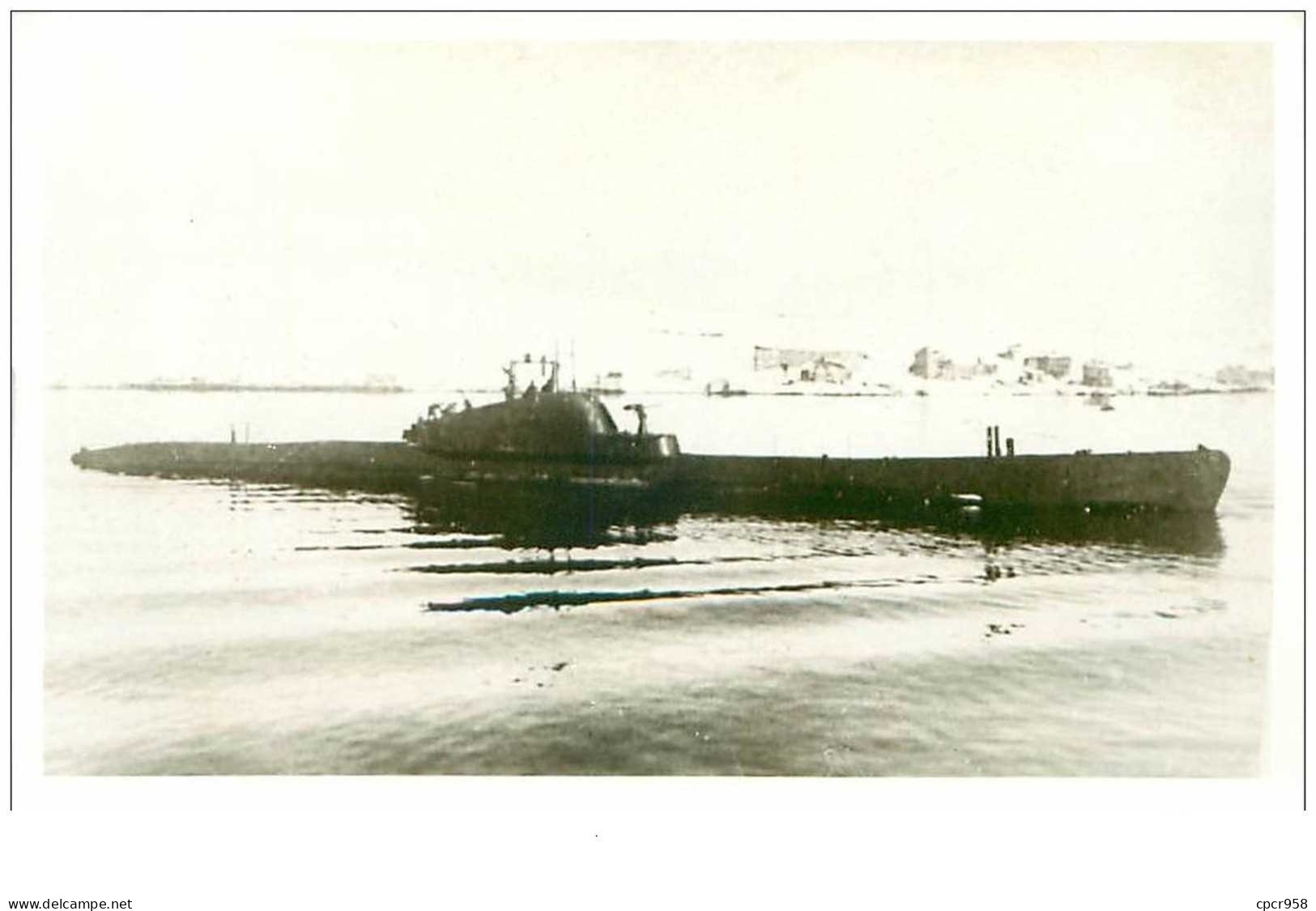 BATEAU.RUSSIE.GUERRE.CP PHOTO DE DRUPPEL.n°16972.SOUS MARIN SC 42 - Sous-marins