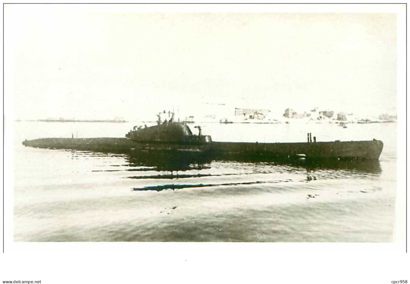 BATEAU.RUSSIE.GUERRE.CP PHOTO DE DRUPPEL.n°16972.SOUS MARIN SC 42 - Submarines