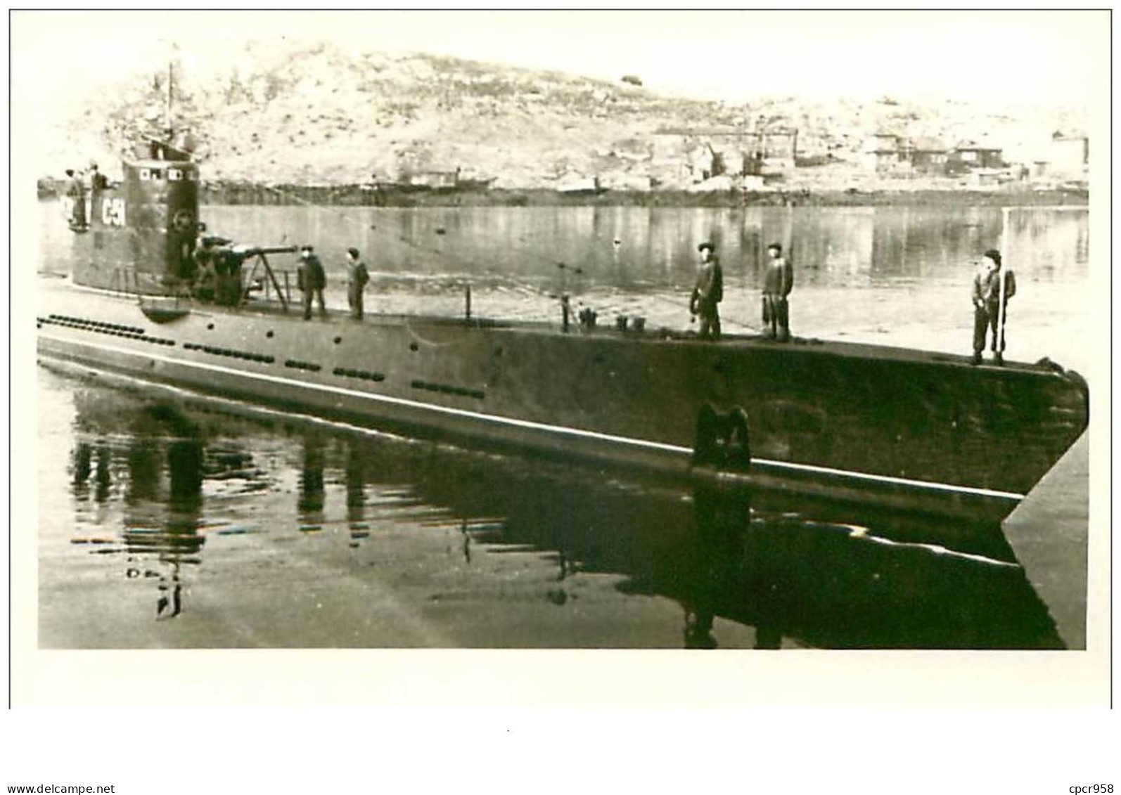 BATEAU.RUSSIE.GUERRE.CP PHOTO DE DRUPPEL.n°16969.SOUS MARIN C 51 - Submarines