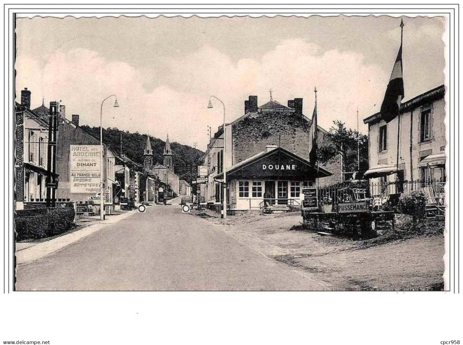 BELGIQUE.LUXEMBOURG.PUSSE MANGE.LA  DOUANE BELGE. - Vresse-sur-Semois