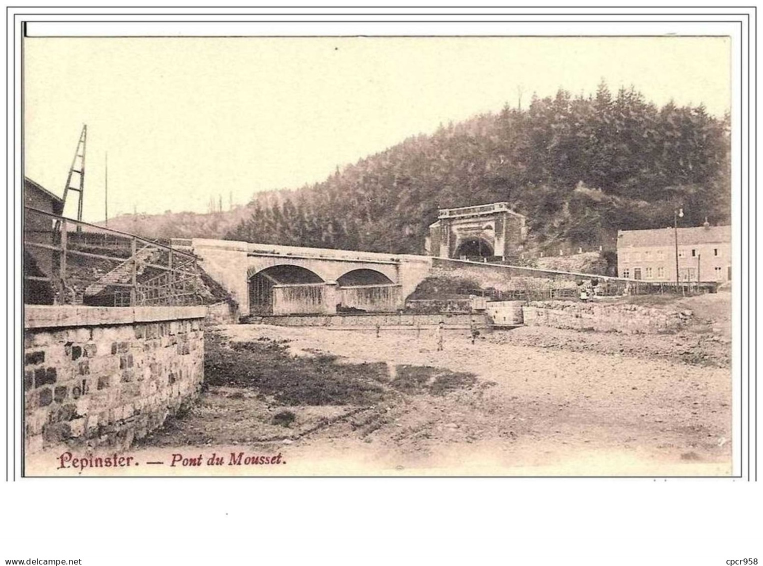 BELGIQUE.LIEGE.PEPINSTER. PONT  DU MOUSSET. - Pepinster