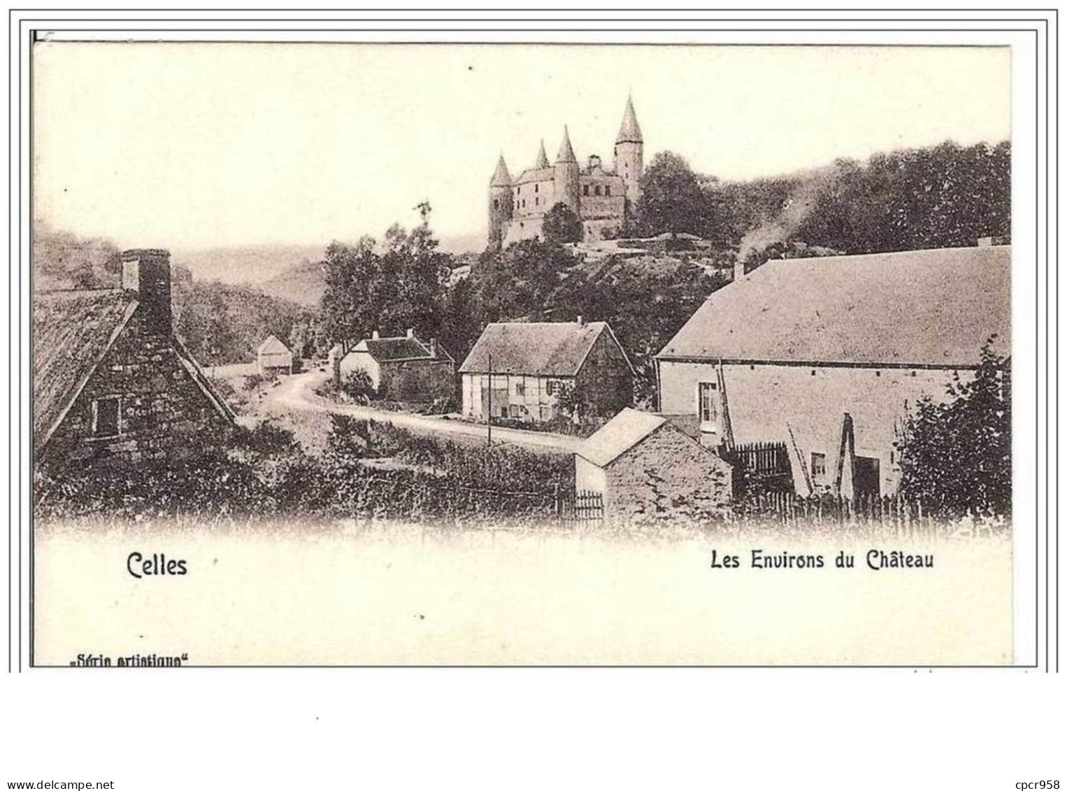 BELGIQUE.HAINAUT.CELLES.L   ES  ENVIRONS DU CHATEAU. - Celles