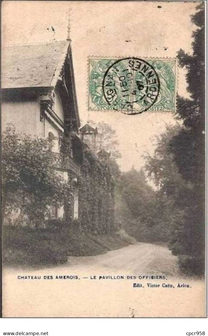 BELGIQUE.CHATEAU DES AMEROIS.LE PAVILLON DES OFFICIERS. - Florenville