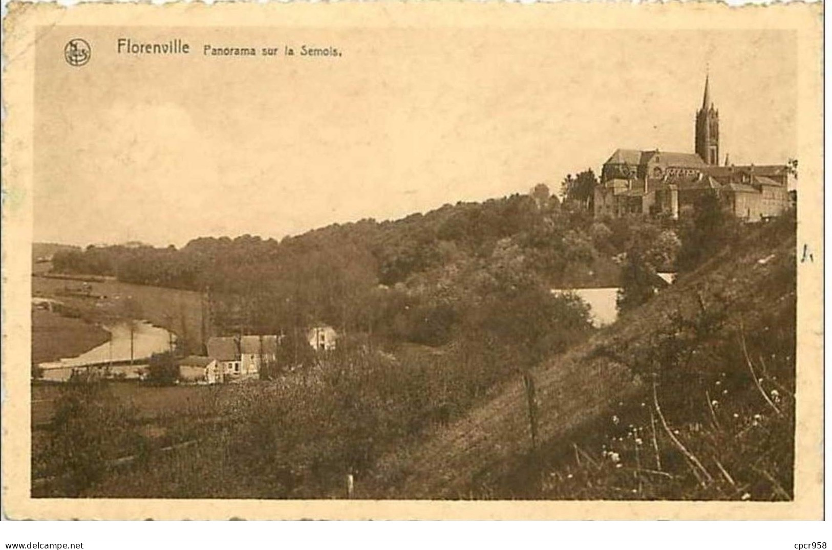 BELGIQUE.FLORENVILLE.PANO RAMA SUR LA SEMOIS.PLIE - Florenville