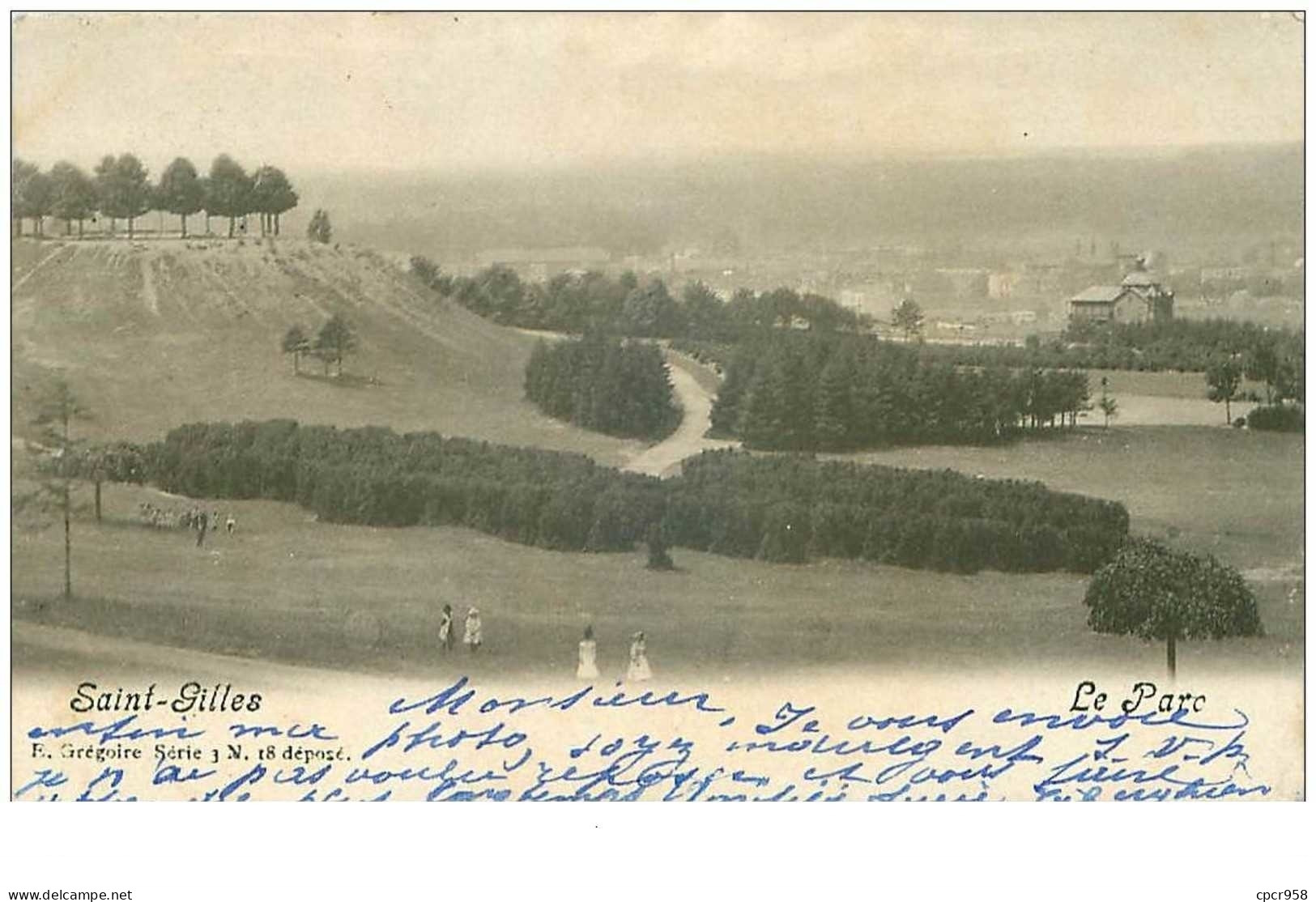 BELGIQUE.n°30570.SAINT GILLES.LE PARC - St-Gillis - St-Gilles