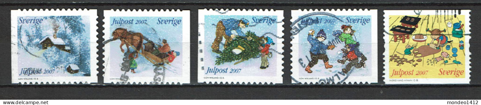 Sweden 2007 - Noël, Christmas - Used - Usati