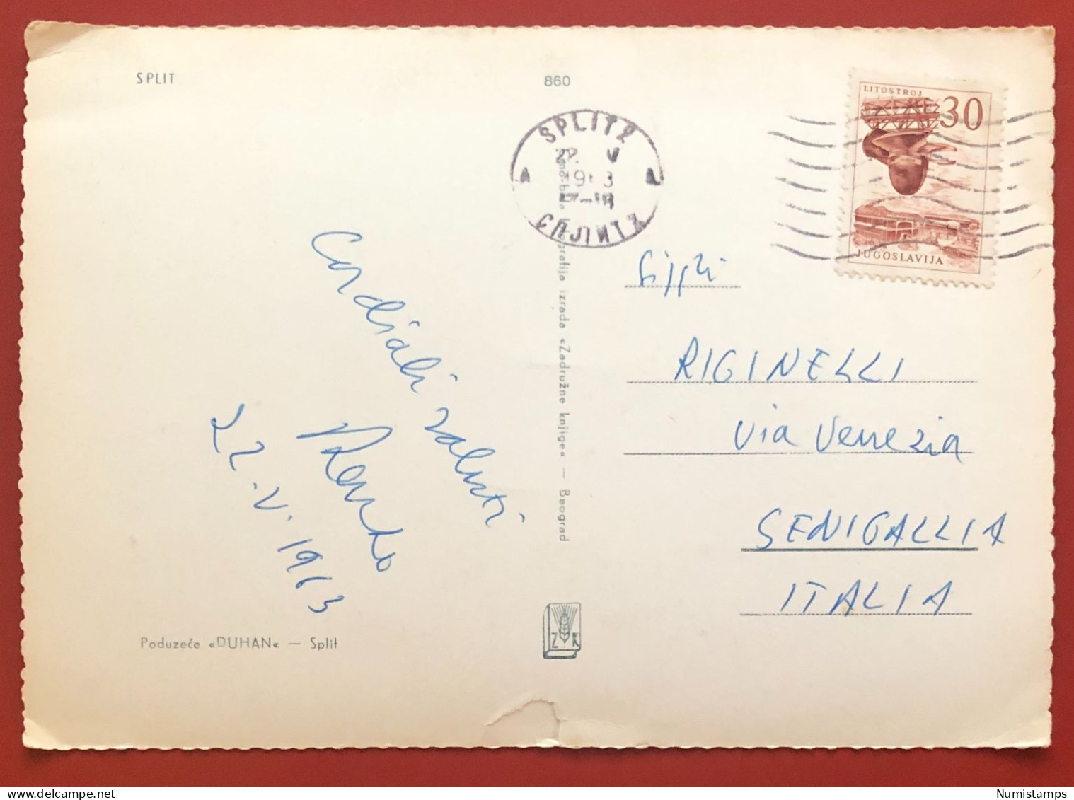 Split (Spalato) - Jugoslavia - 1963 (c471) - Yougoslavie