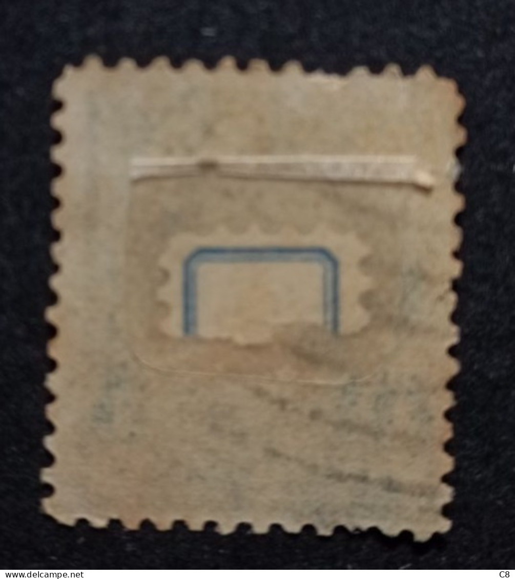 United States Postage 1895 Benjamin Franklin 1 Cent Bleu Foncé - Oblitérés