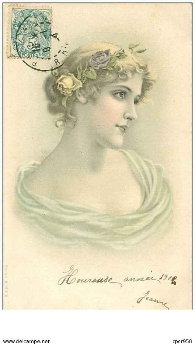 ILLUSTRATEURS.n°23700.PORTRAIT DE FEMME - Avant 1900