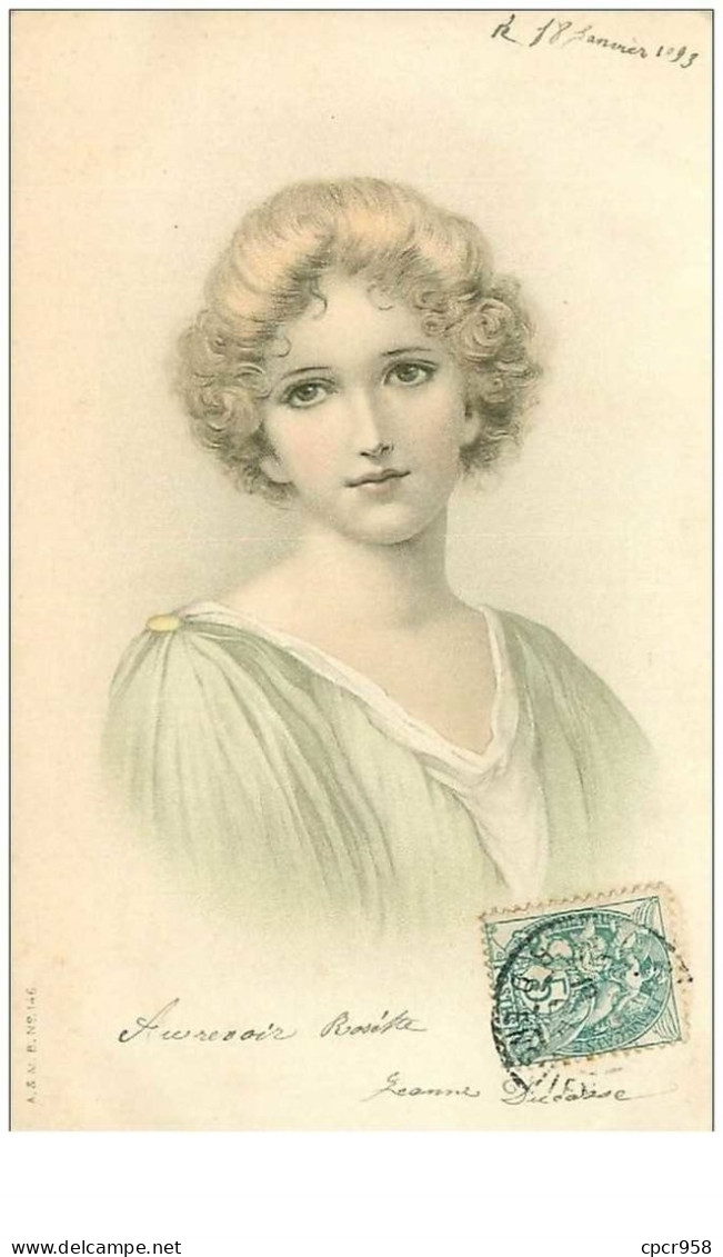 ILLUSTRATEURS.n°23701.PORTRAIT DE FEMME - Vor 1900