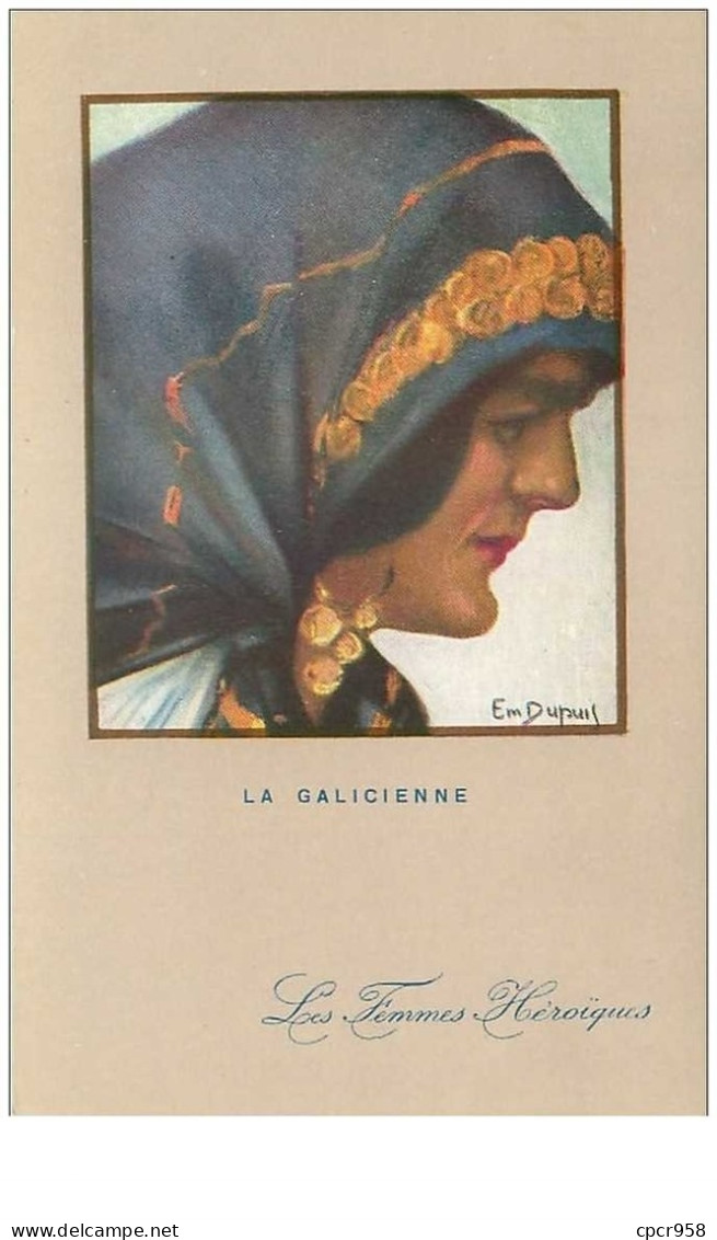 ILLUSTRATEURS.n°21326.DUPUIS.LA GALICIENNE.LES FEMMES HEROIQUES - Dupuis, Emile