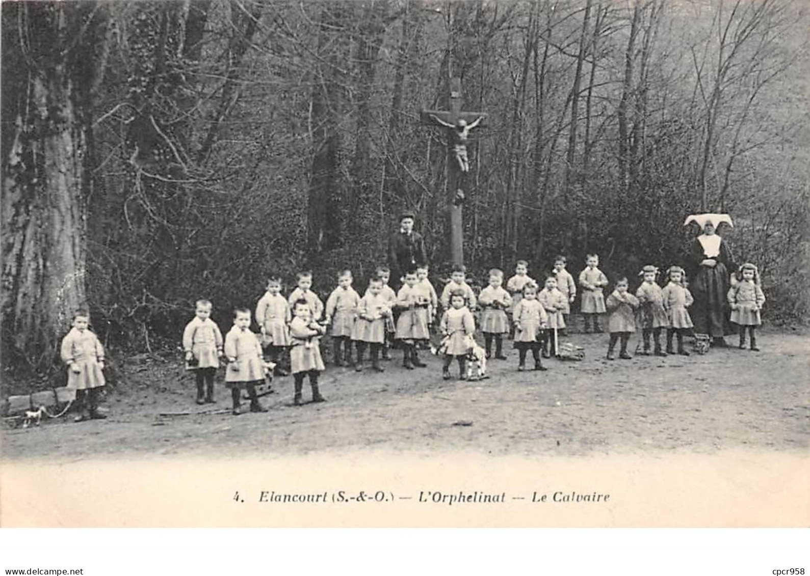 78    .    N° 203450    .      ELANCOURT      .    ORPHELINAT , LE CALVAIRE - Elancourt