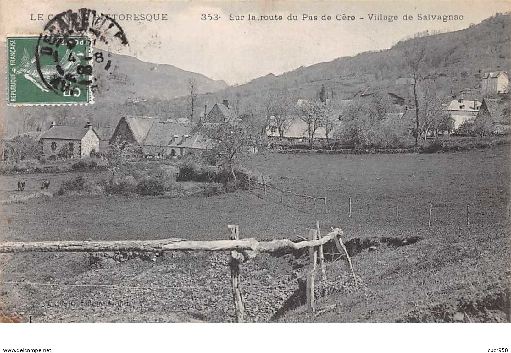 81    .    N° 203541    .      SALVAGNAC       .       VUE GENERALE - Salvagnac